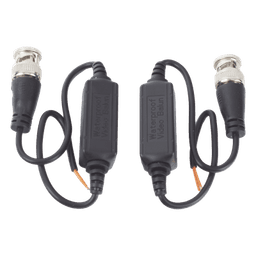 Kit de Transceptores Pasivos / TurboHD 4K / HD-TVI HD-CVI AHD CVBS COAXITRON / Audio por Coaxitron / Blindado RF / 200 m (656 ft)