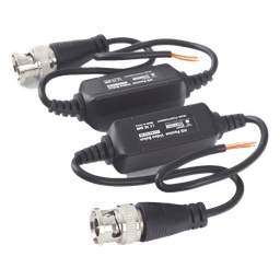 Kit de Transceptores Pasivos / TurboHD 4K / HD-TVI HD-CVI AHD CVBS COAXITRON / Audio por Coaxitron / Blindado RF / 200 m (656 ft)