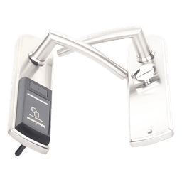 Cerradura para Hotel / Mano Izquierda / MIFARE 13.56 MHz / Aleación de Zinc / 224 Eventos / Backset 62.5 mm