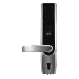 Cerradura autónoma izquierda bluetooth de huella digital, tarjeta de proximidad y contraseña / APP ZKSmarKey