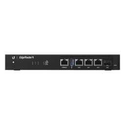 Router Edge / 4 Gbps / 3.4 Mpps / 3x RJ45 Gigabit + 1x SFP / 4-Core 1 GHz / 1 GB RAM / Rack 0.75 x 0.45 x 0.10 ft