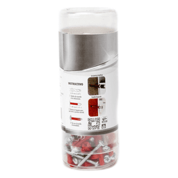 Kit de Fijación para Concreto / Doble Expansión Multidireccional / Carga 60 kg / 30 Taquetes 1/4" / Rango Térmico -50°C a +80°C