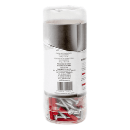 Kit de Fijación para Concreto / Doble Expansión Multidireccional / Carga 60 kg / 30 Taquetes 1/4" / Rango Térmico -50°C a +80°C
