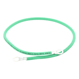 Jumper de Puesta a Tierra / 8 AWG / 50 cm / Ojo 5/16" / 1.64 pies