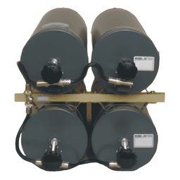 Duplexer VHF / 154-174 MHz / 250 W / 4 Cavidades Coaxiales 8" (203 mm) / Rack 19" (489 mm) / Aislamiento 80 dB
