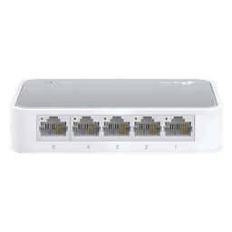 Switch de escritorio / 5 puertos / 10/100 Mbps / Auto-MDI/MDIX / Green Ethernet