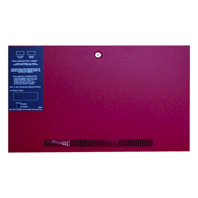 Gabinete de Montaje Remoto para Baterías / Capacidad 55 Ah / 2 Unidades / Puerta con Cerradura / Knockouts 1.9 cm (0.75 in)