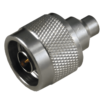 Carga Terminal Coaxial / 50 Ω / 1 W / 0-960 MHz / Conector N Macho / 0.83x0.83x1.2 in