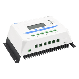 Controlador Solar PWM / 60A / 12/24V Auto / Doble USB / Pantalla LCD / VOC 50V / Tierra Positivo Común / Entrada 9V-32V