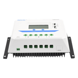 Controlador Solar PWM / 60A / 12/24V Auto / Doble USB / Pantalla LCD / VOC 50V / Tierra Positivo Común / Entrada 9V-32V