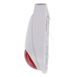 Sirena Estrobo / 110 dB / 12 VCC / Estrobo Rojo Integrado / Interior y Exterior