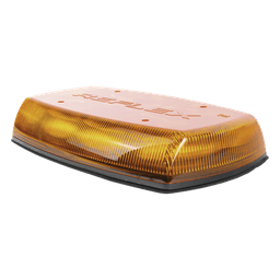 Mini Barra de Luces LED / 18 LEDs Ámbar / 18 Patrones de Destello / IP65 / 12-24 VCC / 35 W / -30°C a 50°C