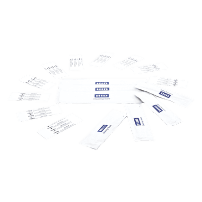 Kit de limpieza para impresoras de tarjetas / 10 servicios / 10 tarjetas rodillos / 3 lengüetas alcohol / 4 isotopos cabezal