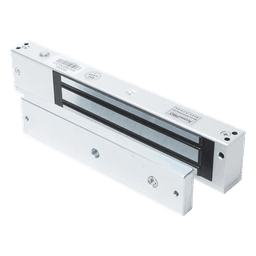 Chapa Magnética Electromagnética / 280 kg (600 lbs) / 12/24 VCC / LED Ultra-brillante / Sensor NO/NC / Aluminio Anodizado