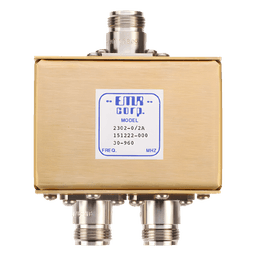 Divisor de Potencia RF / 2 Vías / 30-960 MHz / 0.5 W / N Hembra / 1.5x2.8x3.5 in