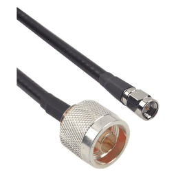 Cable coaxial Ultra Flex / 60 cm (1.97 pies) / LMR-240UF / N Macho a SMA Macho / 50 ohm / RG-8/X
