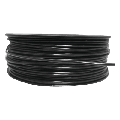 Cable Detector de Calor Lineal / Activación Fija 185°C / Bobina 152 m (498.7 ft) / Recubrimiento Nylon Negro / Exterior