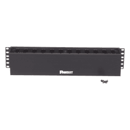 Organizador de Cables Horizontal / Rack 19in / 2UR / Frontal / PatchLink / ABS