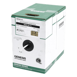 Cable de Audio Profesional / 2x14 AWG / OFC / Riser UL 1666 / 152 m (500 ft) / Aislamiento Doble