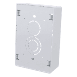 Caja de Pared Superficial / 5 x 3.26 x 1.62 in / PVC Auto-extinguible UL94-V0 / 3 Entradas de Tubería