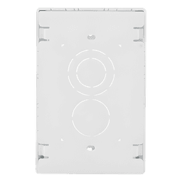 Caja de Pared Superficial / 5 x 3.26 x 1.62 in / PVC Auto-extinguible UL94-V0 / 3 Entradas de Tubería
