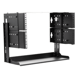 Rack Abierto de Pared / 19 Pulgadas / 5 Unidades de Rack / Profundidad Ajustable 8 a 12 Pulgadas (203.2 a 304.8 mm) / Carga Máxima 36 kg