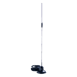 Antena Móvil UHF / 430-450 MHz / 5.2 dB / 75 W / 4.5 m (14.8 ft) / Base Magnética