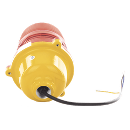 Estrobo LED de Obstrucción / Rojo / 32.5 cd / IP66 / 75-220 VCA / 100,000 h / -55°C a 70°C