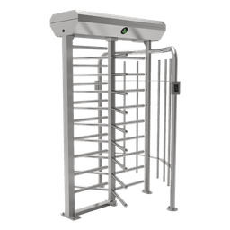 Torniquete de cuerpo completo / 1 carril / 25 personas por minuto / Acero inoxidable SUS304 / IP54 / -28°C a 60°C / 4.59 x 4.58 x 7.28 ft