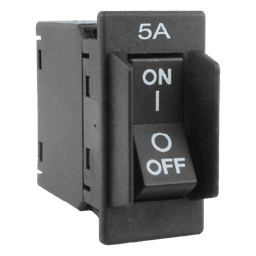 Breaker Magnético-Hidráulico / 25 A / 80 VCC / Capacidad de Interrupción 600 A / 1 Polo / Diseño Compacto