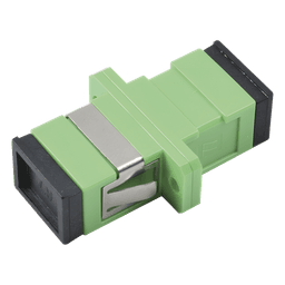 Acoplador de Fibra Óptica / SC/APC a SC/APC / Monomodo / Simplex / Industrial