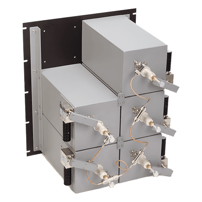 Combinador de RF / 440-512 MHz / 5 Canales / 125 W / 200 kHz Separación / N Hembra