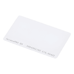 Tarjeta Proximidad / 125 kHz / EM4100 / 0.1 mm / Imprimible Doble Cara / 85.6 x 54 mm