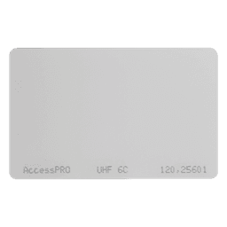 Tag UHF tipo Tarjeta / 960 MHz / EPC GEN 2 / ISO 18000-6C / 85.6 x 54 x 1 mm / Chip Alien H3