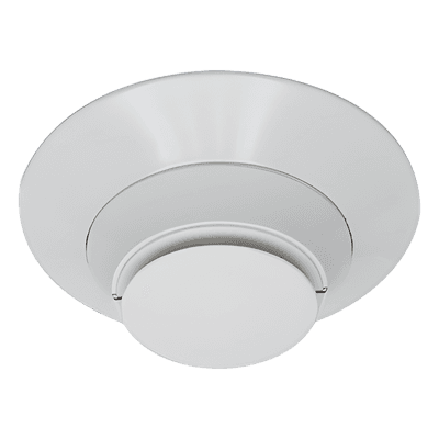 Detector de Humo Direccionable / Fotoeléctrico / Sensibilidad Programable 0.5% a 4.0% / SLC 2 Hilos / LED 360°