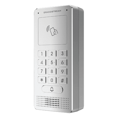 Audioportero IP / SIP / RFID y Teclado Retroiluminado / IP65 / IK06 / 3 Entradas y 2 Salidas de Alarma