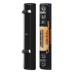 Barrera fotoeléctrica / 60 m (197 ft) / 4 rayos / 4 canales / Doble modulación / Transmisión automática de potencia