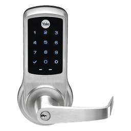 Cerradura Electrónica Autónoma / 500 Usuarios PIN / Grado 1 ANSI/BHMA / Pestillo 70 mm UL 10C / Instalación Cilíndrica 35-45 mm / Z-Wave Compatible