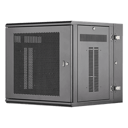 Gabinete de Montaje en Pared / 19in / 12 UR / 635mm (2.08ft) Profundidad / Puerta Ventilada / 250 lb Capacidad