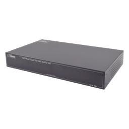 Kit Transceptor Activo / 16 Canales / Video + Potencia por UTP / 4K a 150 m (492.1 ft) / Rack 19" / HD-TVI/CVI/AHD/CVBS