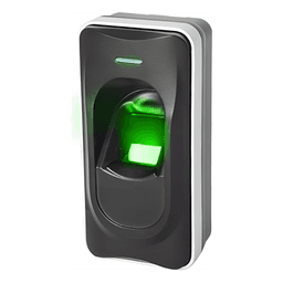 Lector Esclavo de Huella y Proximidad / RS-485 / IP65 / Sensor Óptico Antirrayaduras / 50 x 102 x 37 mm / 0 a 45 °C