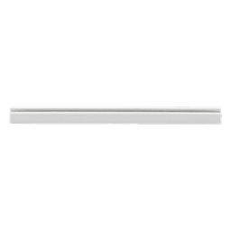 Canaleta Unicanal / PVC Auto-extinguible / 0 Halógenos / 20 cm (7.9 in) / RAL 7035 / Anti-choques