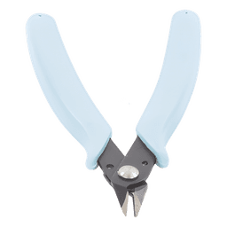 Pinza de Corte Micro / 5" (125 mm) / Corte al Ras 10 mm / Acero al Carbono / Mango PVC Ergonómico / Uso Electrónico