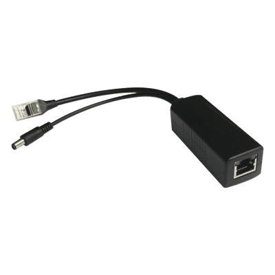 Divisor PoE / 48-55 a 12 V 2 A / RJ45 10/100 Mbps / Alcance 120 m (393.7 ft)