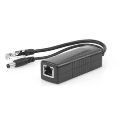Divisor PoE / 48-55 a 12 V 2 A / RJ45 10/100 Mbps / Alcance 120 m (393.7 ft)