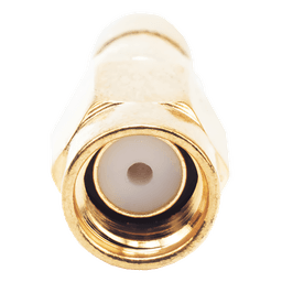 Conector SMA Macho Inverso / Anillo Plegable / Cables RG-8/X, LMR-240, Belden 9258 / Cuerpo Bronce Oro / Aislante Teflón