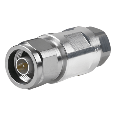 Conector N Macho / 50 Ω / 0–12 GHz / Para cable FSJ4-50B 1/2' (0.5 m / 1.64 ft)