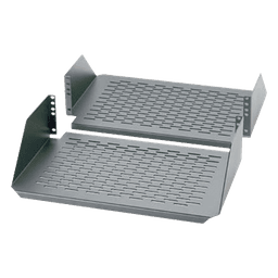 Charola para Rack 19in / Ventilada / 3UR / 136 kg (300 lbs) / Aluminio / 635 mm (25.0') de Profundidad