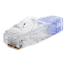 Plug RJ45 / Cat6 / 8P8C / 23-24 AWG / 50μin Oro / 2500 Ciclos / -10 a 60°C / 100 Piezas