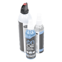 Kit de Limpieza para Electrónicos / 4 Productos Especializados / Aire Comprimido 660 ml / 2 Limpiadores 250 ml / 2 Microfibras 30x30 cm